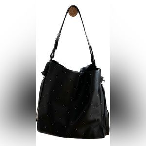 AllSaints Voltaire Large Leather Tote